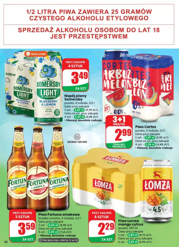 Dino - gazetka promocyjna Gazetka od środy 16.07 do wtorku 22.07 - strona 48