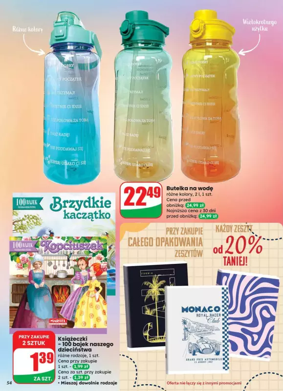 Dino - gazetka promocyjna Gazetka od środy 16.07 do wtorku 22.07 - strona 54
