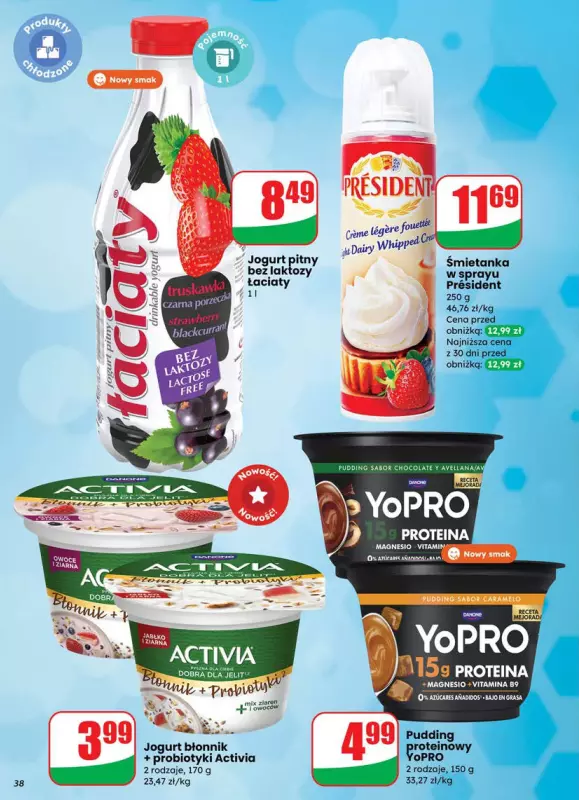 Dino - gazetka promocyjna Gazetka od środy 16.07 do wtorku 22.07 - strona 38
