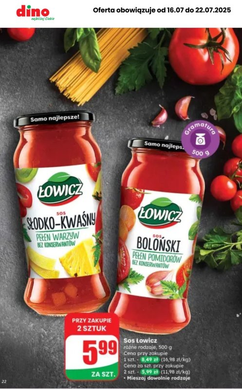 Dino - gazetka promocyjna Najlepsze PROMOCJE od środy 16.07 do wtorku 22.07 - strona 7