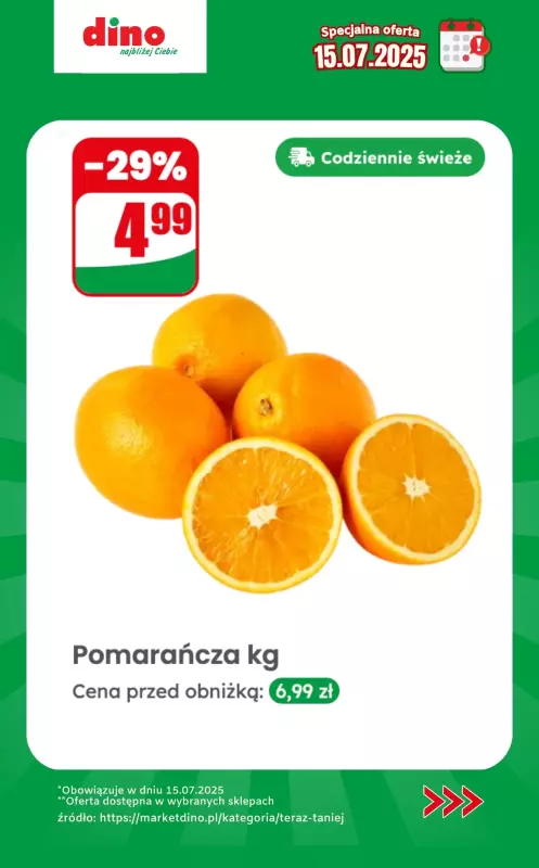 Dino - gazetka promocyjna Specjalna oferta na 15.07.2025 - promocje spoza gazetki   - strona 2