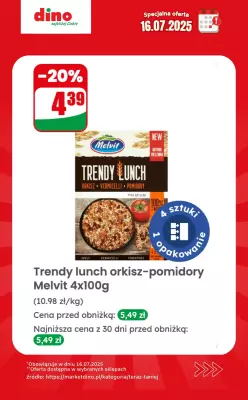 Dino - gazetka promocyjna Specjalna oferta na 16.07.2025 - promocje spoza gazetki od środy 16.07 do środy 16.07 - strona 6
