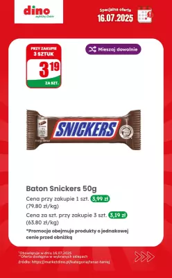 Dino - gazetka promocyjna Specjalna oferta na 16.07.2025 - promocje spoza gazetki od środy 16.07 do środy 16.07 - strona 4