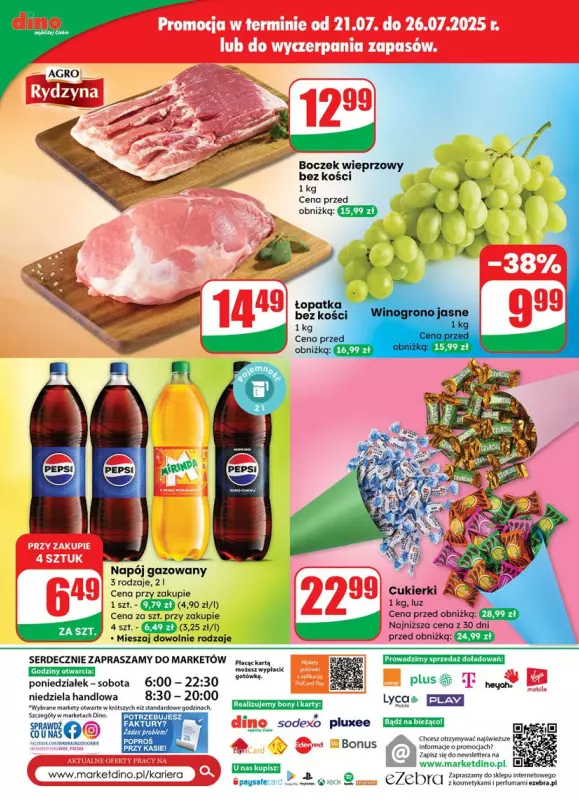 Dino - gazetka promocyjna Gazetka od środy 23.07 do wtorku 29.07 - strona 70