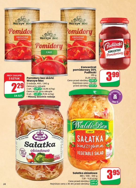 Dino - gazetka promocyjna Gazetka od środy 23.07 do wtorku 29.07 - strona 24
