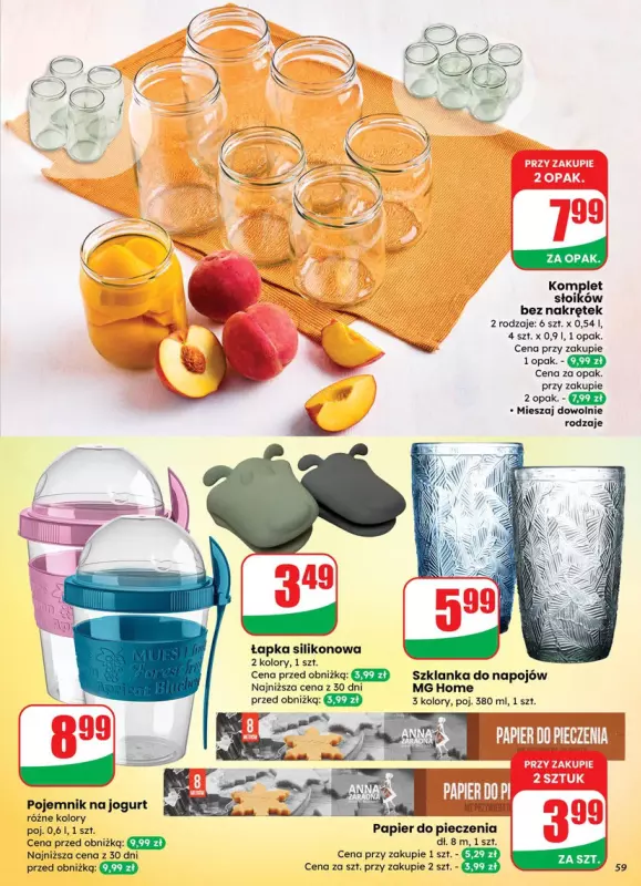 Dino - gazetka promocyjna Gazetka od środy 23.07 do wtorku 29.07 - strona 59