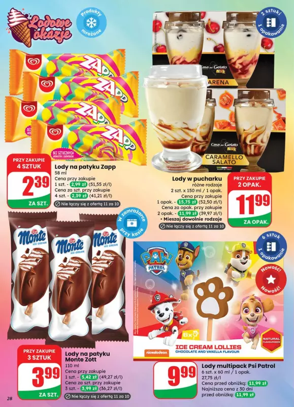 Dino - gazetka promocyjna Gazetka od środy 23.07 do wtorku 29.07 - strona 28