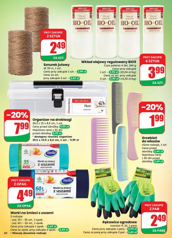 Dino - gazetka promocyjna Gazetka od środy 23.07 do wtorku 29.07 - strona 60