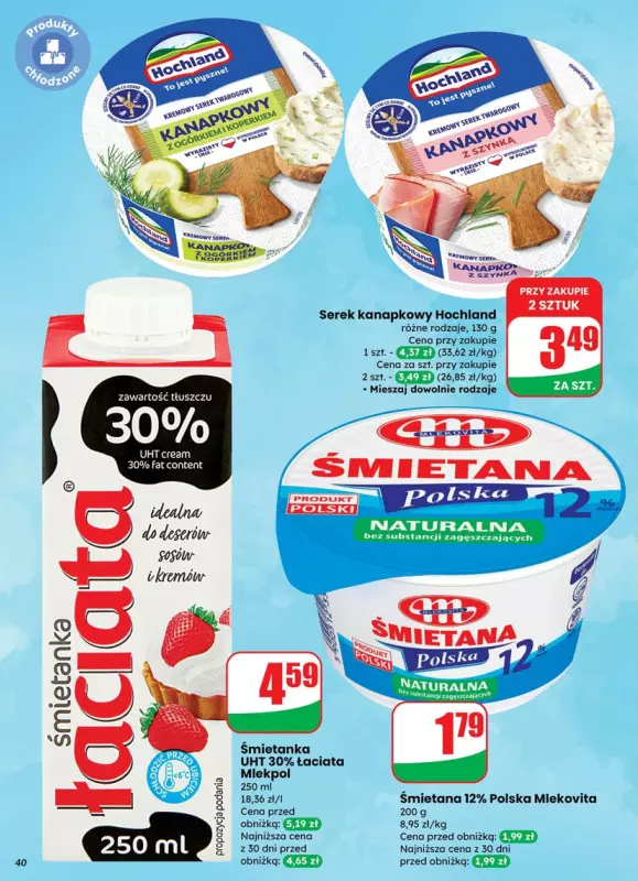 Dino - gazetka promocyjna Gazetka od środy 23.07 do wtorku 29.07 - strona 40