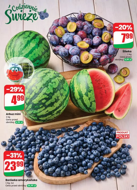Dino - gazetka promocyjna Gazetka od środy 23.07 do wtorku 29.07 - strona 35