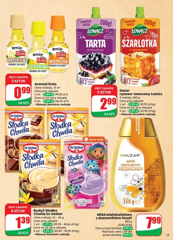 Dino - gazetka promocyjna Gazetka od środy 23.07 do wtorku 29.07 - strona 13