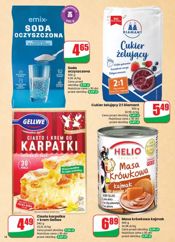 Dino - gazetka promocyjna Gazetka od środy 23.07 do wtorku 29.07 - strona 14