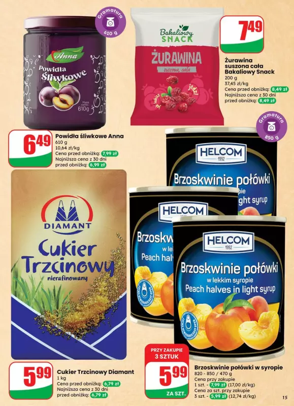 Dino - gazetka promocyjna Gazetka od środy 23.07 do wtorku 29.07 - strona 15