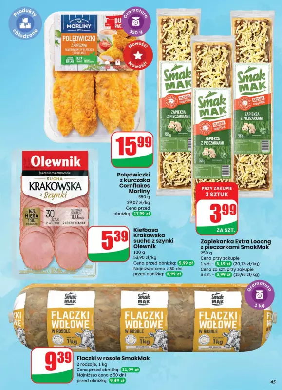 Dino - gazetka promocyjna Gazetka od środy 23.07 do wtorku 29.07 - strona 45