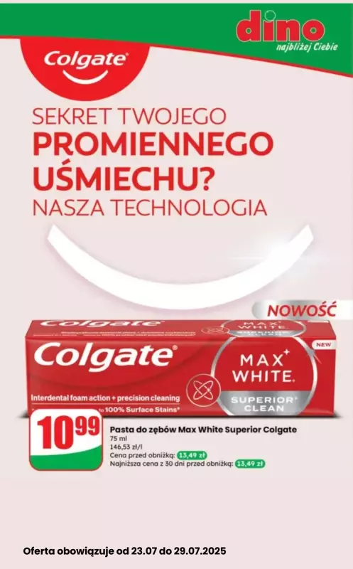 Dino - gazetka promocyjna MEGA promocje! od środy 23.07 do wtorku 29.07 - strona 7