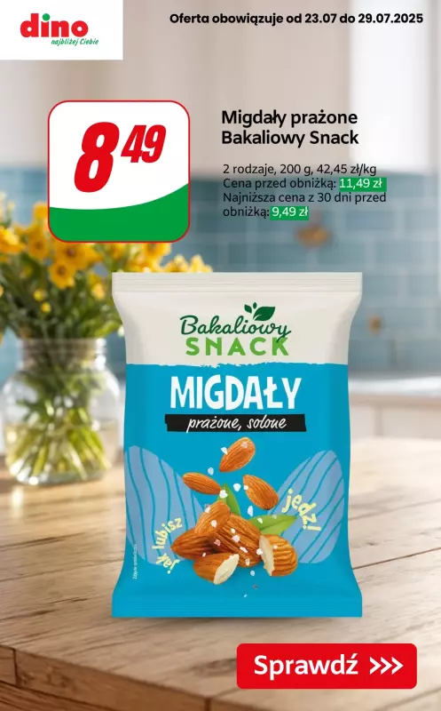 Dino - gazetka promocyjna SUPER OFERTY na przekąski! od czwartku 24.07 do wtorku 29.07 - strona 3