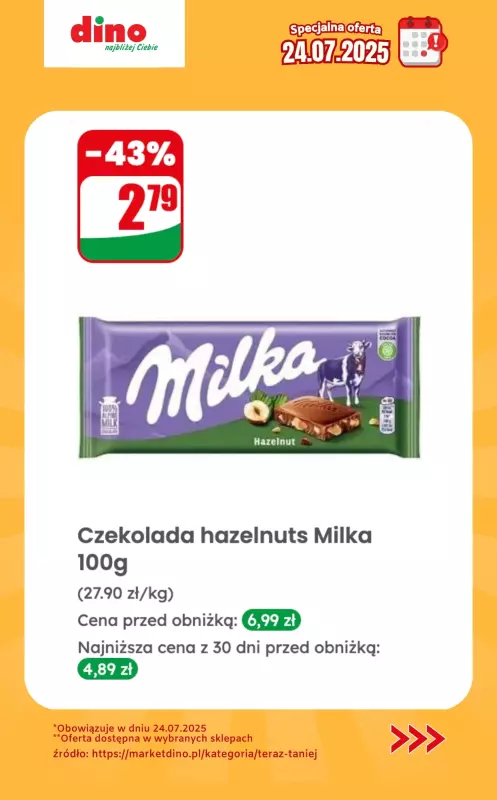 Dino - gazetka promocyjna Specjalna oferta na 24.07.2025 - promocje spoza gazetki od czwartku 24.07 do czwartku 24.07 - strona 6