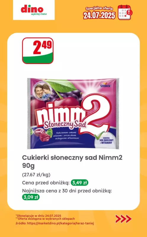 Dino - gazetka promocyjna Specjalna oferta na 24.07.2025 - promocje spoza gazetki od czwartku 24.07 do czwartku 24.07 - strona 5