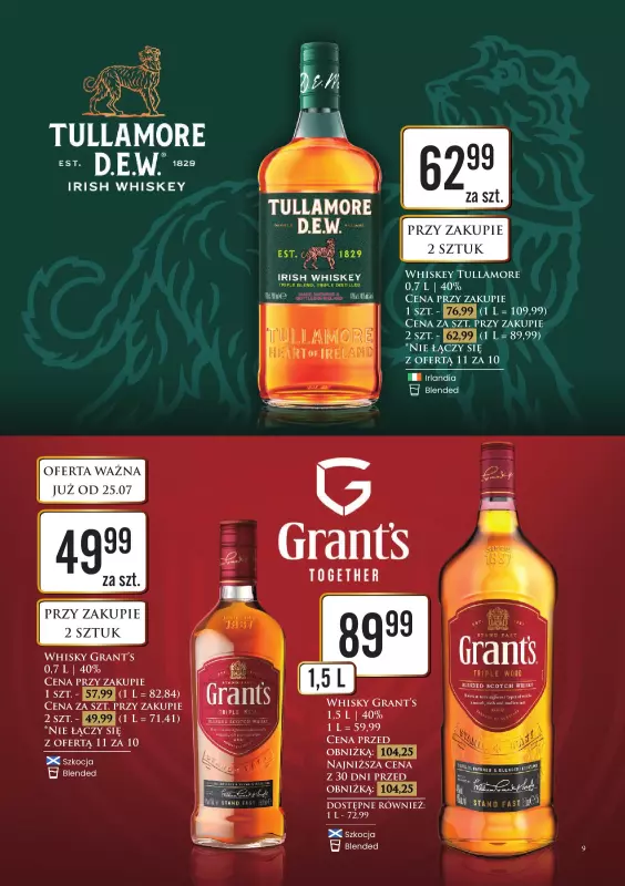 Dino - gazetka promocyjna Katalog alkoholowy od poniedziałku 28.07 do soboty 02.08 - strona 9