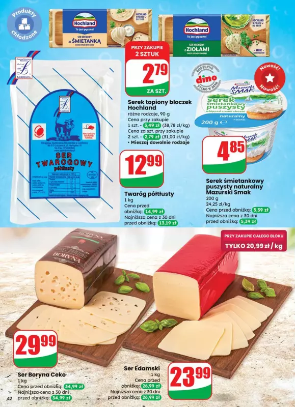 Dino - gazetka promocyjna Gazetka od środy 30.07 do wtorku 05.08 - strona 42