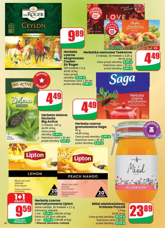 Dino - gazetka promocyjna Gazetka od środy 30.07 do wtorku 05.08 - strona 10