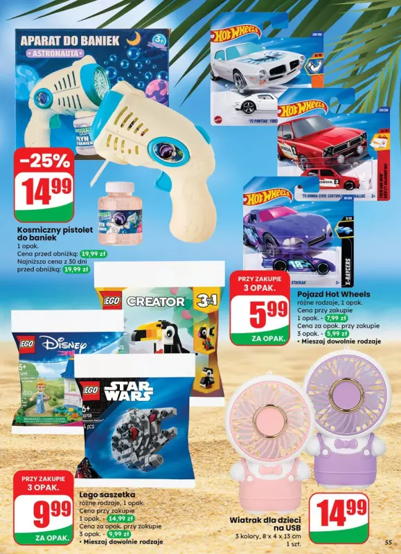Dino - gazetka promocyjna Gazetka od środy 30.07 do wtorku 05.08 - strona 55