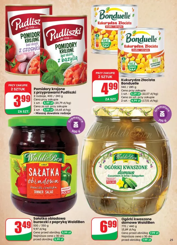 Dino - gazetka promocyjna Gazetka od środy 30.07 do wtorku 05.08 - strona 25