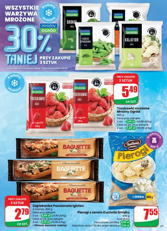 Dino - gazetka promocyjna Gazetka od środy 30.07 do wtorku 05.08 - strona 27