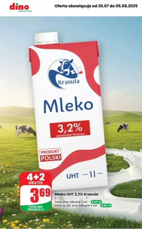 Dino - gazetka promocyjna Najlepsze PROMOCJE od środy 30.07 do wtorku 05.08 - strona 4