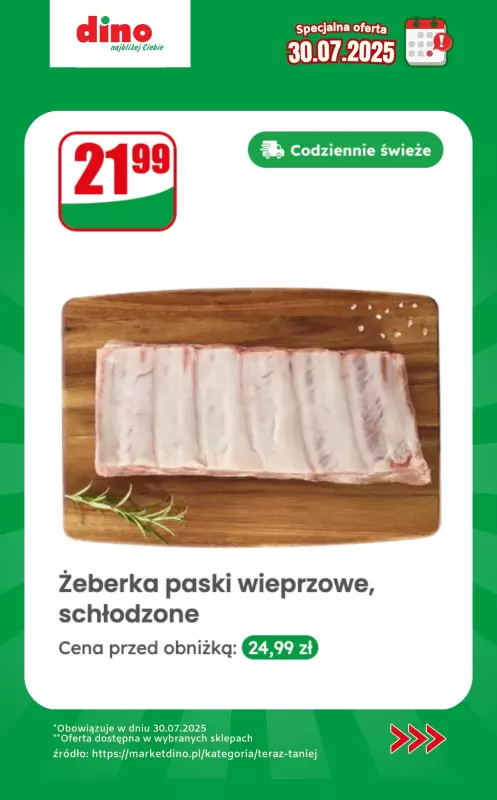 Dino - gazetka promocyjna Specjalna oferta na 30.07.2025 - promocje spoza gazetki od środy 30.07 do środy 30.07 - strona 8