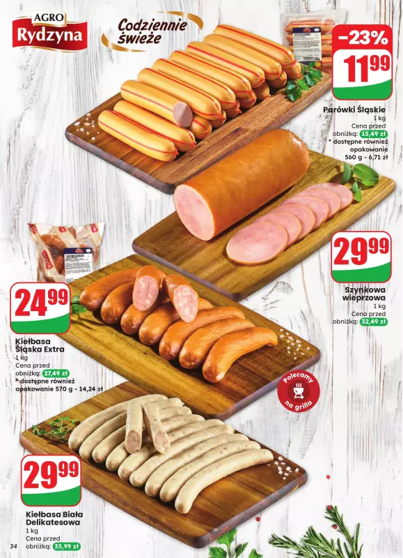 Dino - gazetka promocyjna Gazetka od środy 06.08 do wtorku 12.08 - strona 34