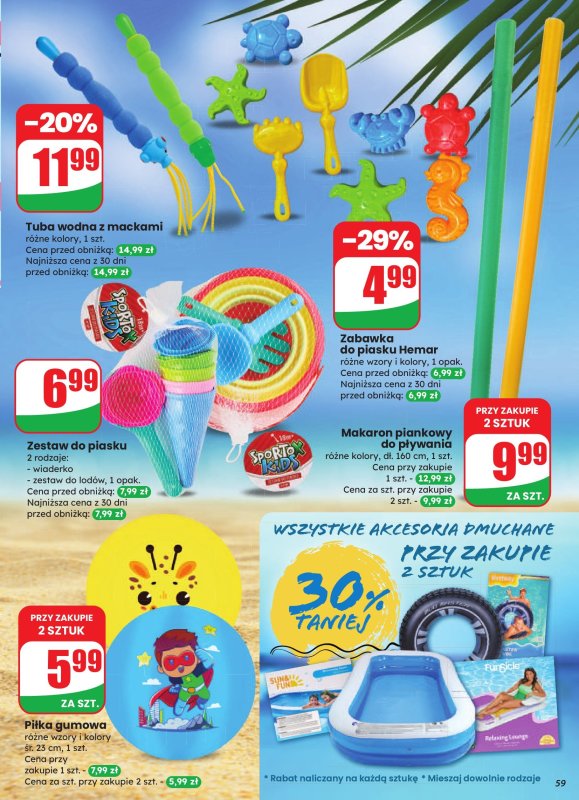 Dino - gazetka promocyjna Gazetka od środy 06.08 do wtorku 12.08 - strona 59
