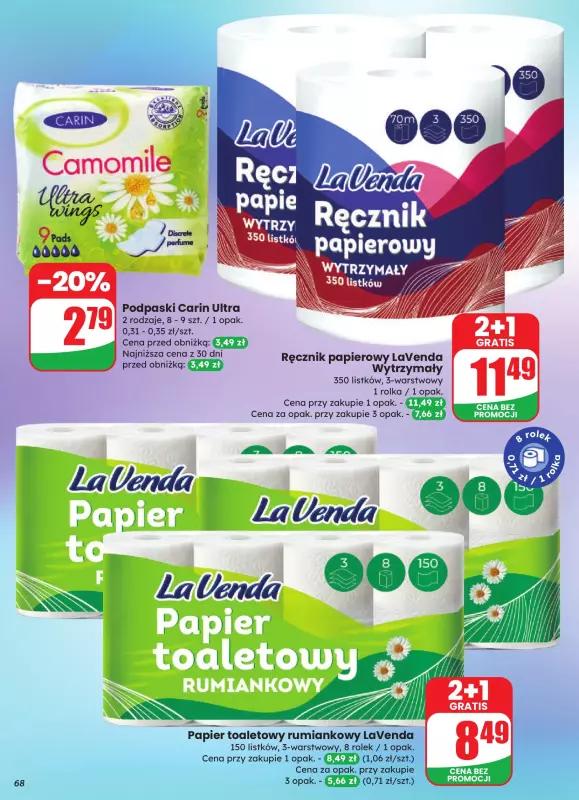 Dino - gazetka promocyjna Gazetka od środy 06.08 do wtorku 12.08 - strona 68