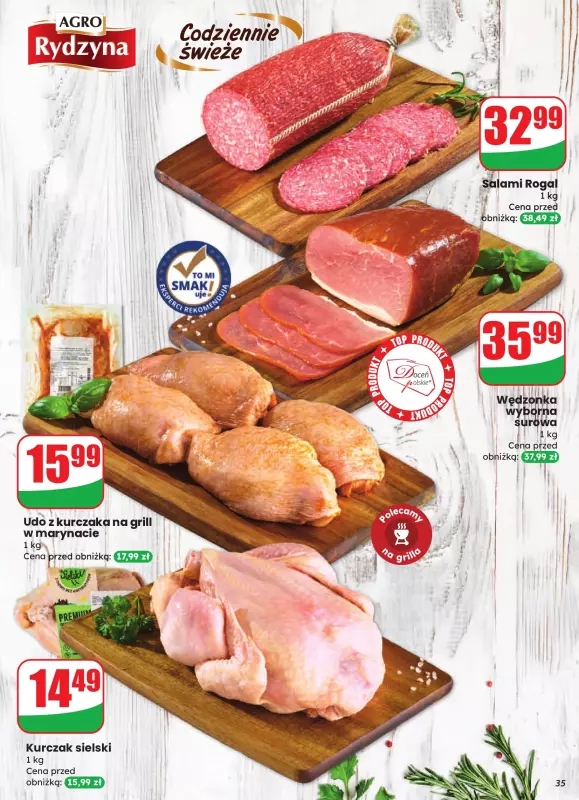 Dino - gazetka promocyjna Gazetka od środy 06.08 do wtorku 12.08 - strona 35