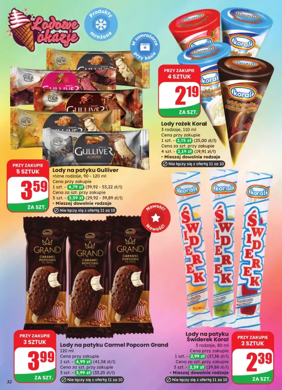 Dino - gazetka promocyjna Gazetka od środy 06.08 do wtorku 12.08 - strona 32