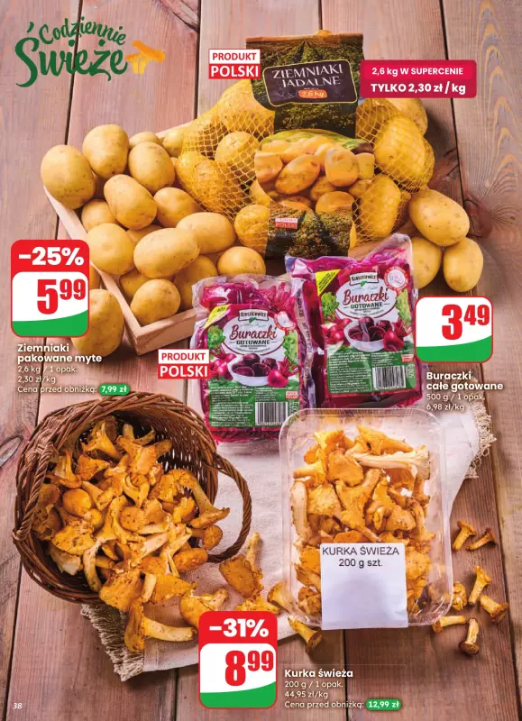 Dino - gazetka promocyjna Gazetka od środy 06.08 do wtorku 12.08 - strona 38