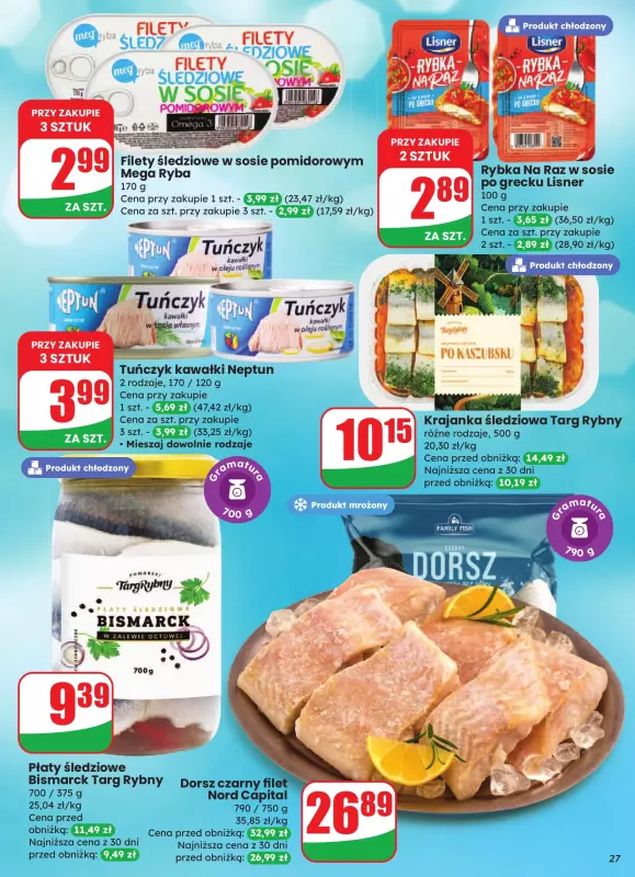 Dino - gazetka promocyjna Gazetka od środy 06.08 do wtorku 12.08 - strona 27