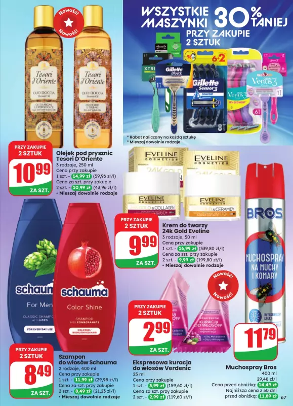 Dino - gazetka promocyjna Gazetka od środy 06.08 do wtorku 12.08 - strona 67