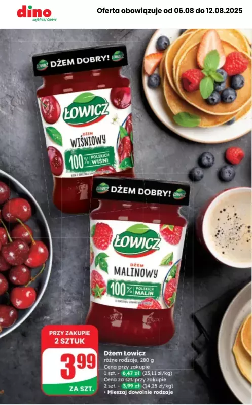 Dino - gazetka promocyjna MEGA promocje! od środy 06.08 do wtorku 12.08 - strona 5