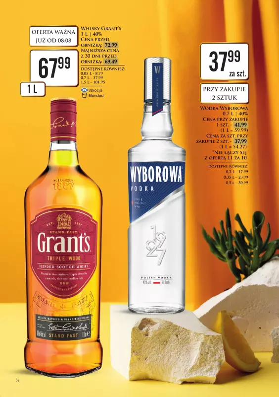 Dino - gazetka promocyjna Katalog alkoholowy od poniedziałku 11.08 do soboty 16.08 - strona 32