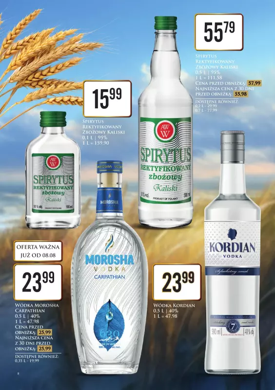 Dino - gazetka promocyjna Katalog alkoholowy od poniedziałku 11.08 do soboty 16.08 - strona 8
