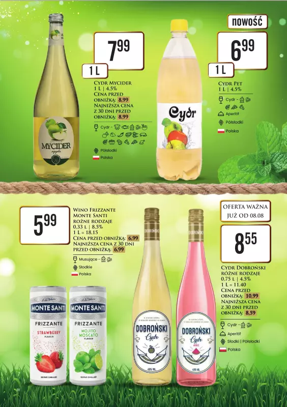 Dino - gazetka promocyjna Katalog alkoholowy od poniedziałku 11.08 do soboty 16.08 - strona 30