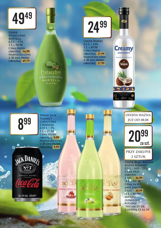 Dino - gazetka promocyjna Katalog alkoholowy od poniedziałku 11.08 do soboty 16.08 - strona 20
