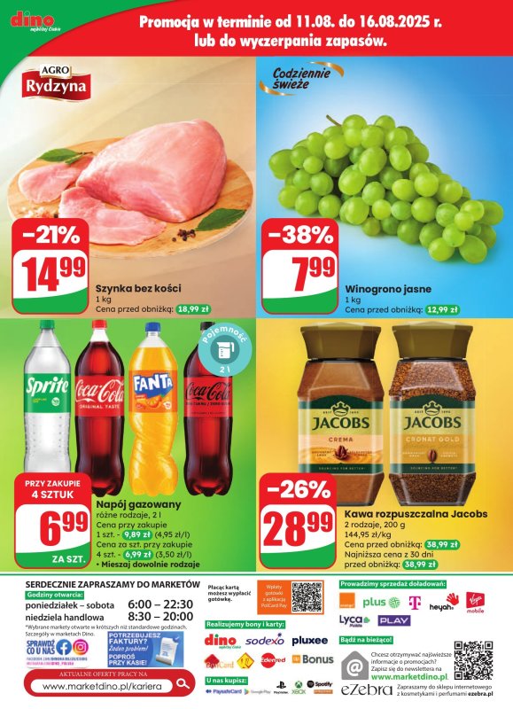 Dino - gazetka promocyjna Gazetka od środy 13.08 do wtorku 19.08 - strona 78
