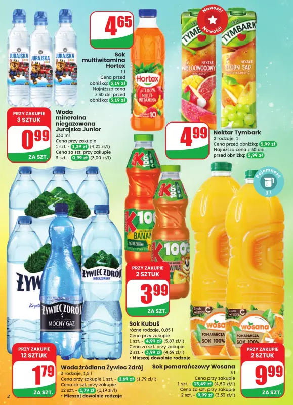 Dino - gazetka promocyjna Gazetka od środy 13.08 do wtorku 19.08 - strona 2