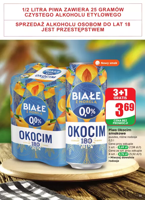 Dino - gazetka promocyjna Gazetka od środy 13.08 do wtorku 19.08 - strona 55
