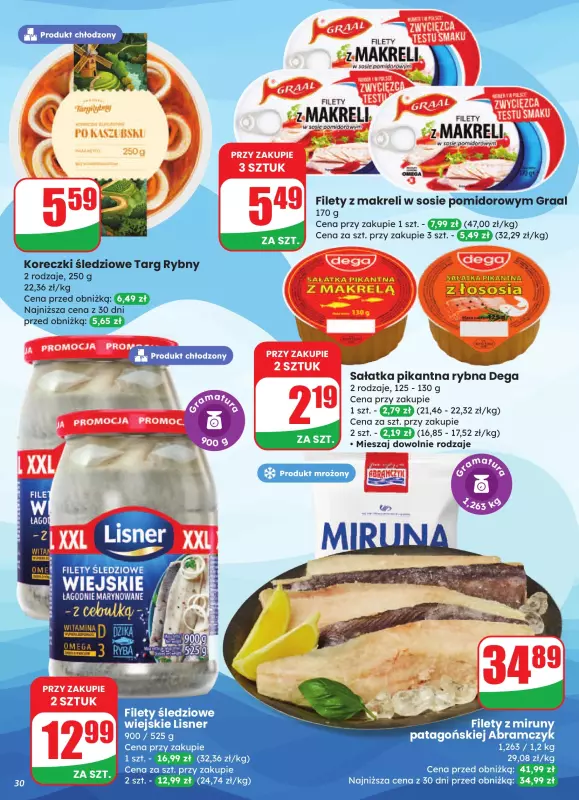 Dino - gazetka promocyjna Gazetka od środy 13.08 do wtorku 19.08 - strona 30