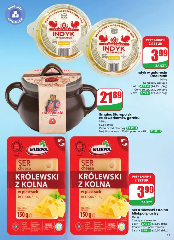 Dino - gazetka promocyjna Gazetka od środy 13.08 do wtorku 19.08 - strona 51