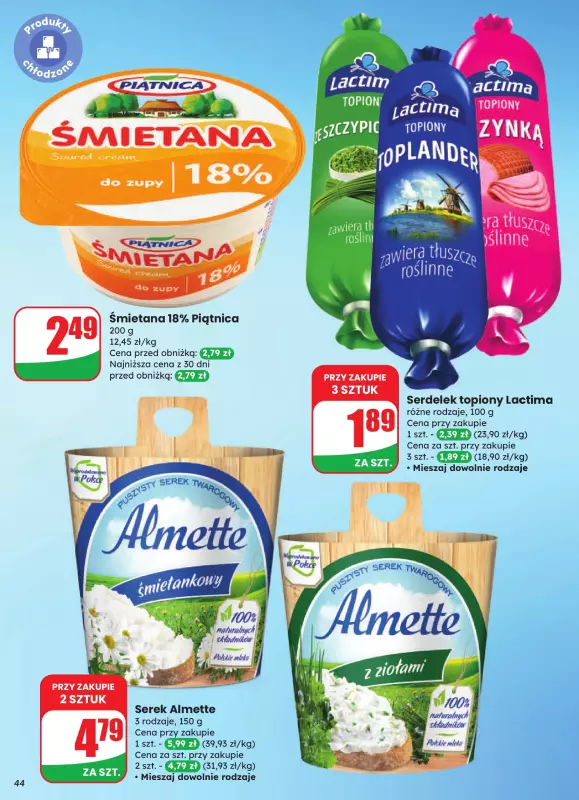 Dino - gazetka promocyjna Gazetka od środy 13.08 do wtorku 19.08 - strona 44