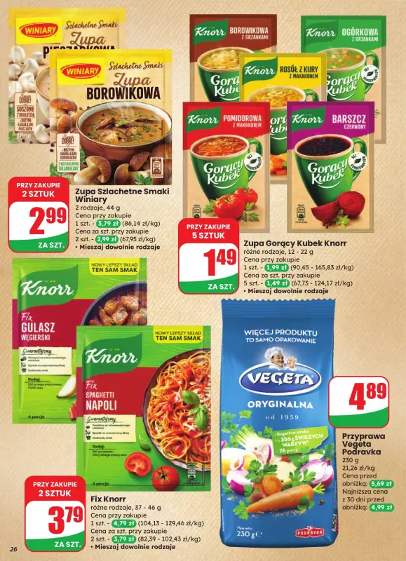 Dino - gazetka promocyjna Gazetka od środy 13.08 do wtorku 19.08 - strona 26